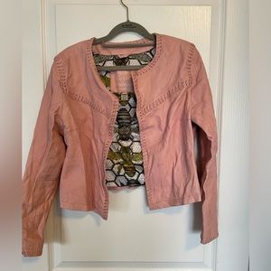 Bano eeMee crop leather jacket - new without tags